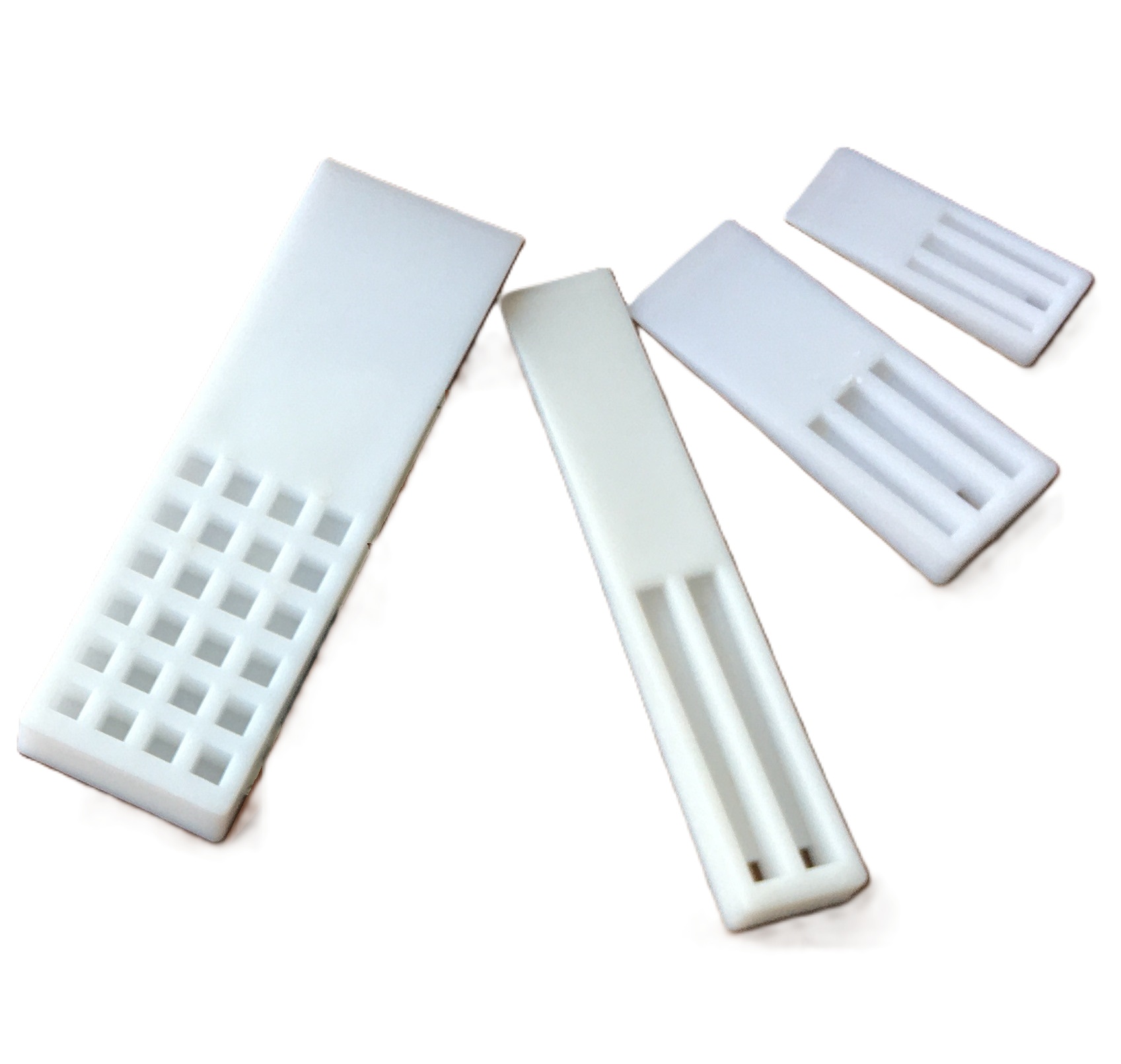 Plastic wedge -white