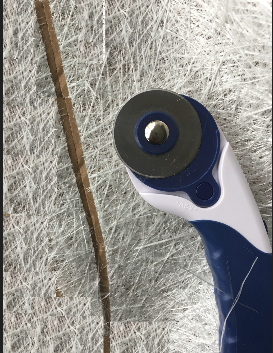 Economic Fiberglass Mat Cutter  blue