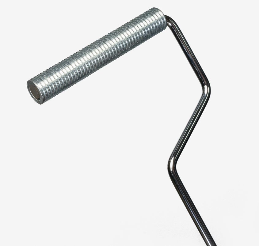 Quick change roller -bolt fin roller 3/4 inch